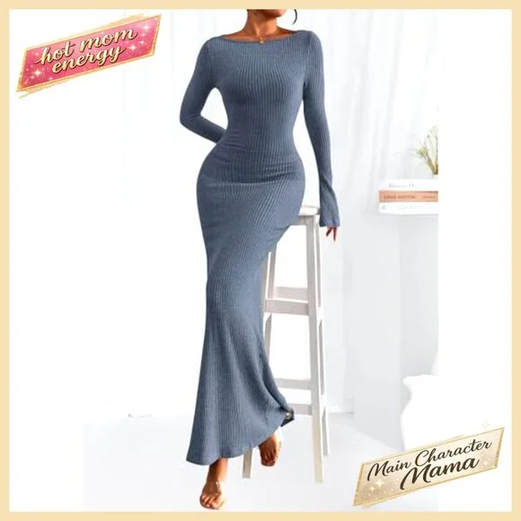 chinese dress ladies Otoway Bodycon Maxi Dress